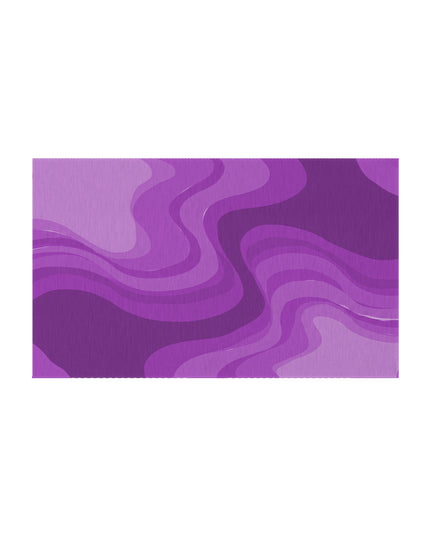 Wavey Purple Wavey 36" x 60" Outdoor Rug