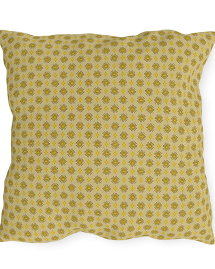 Lemongrass Star-crossed Bodies 20" x 20" Outdoor Pillow