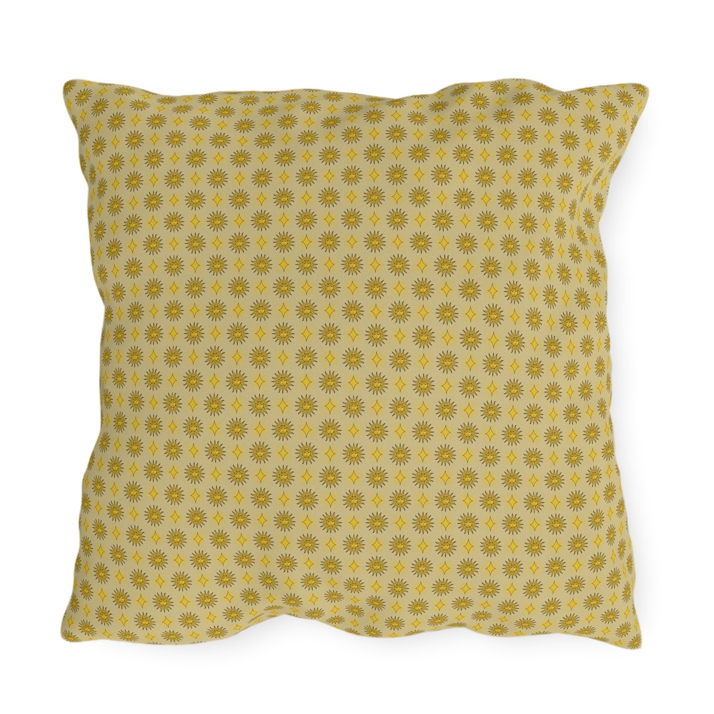 Lemongrass Star-crossed Bodies 20" x 20" Outdoor Pillow