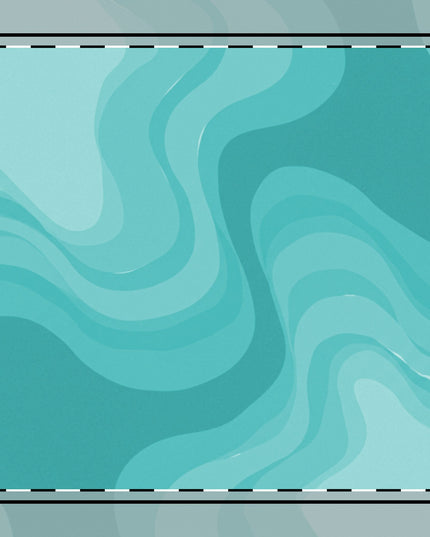 Tif Green Wavey Poly Twill Napkin, 10" x 10"