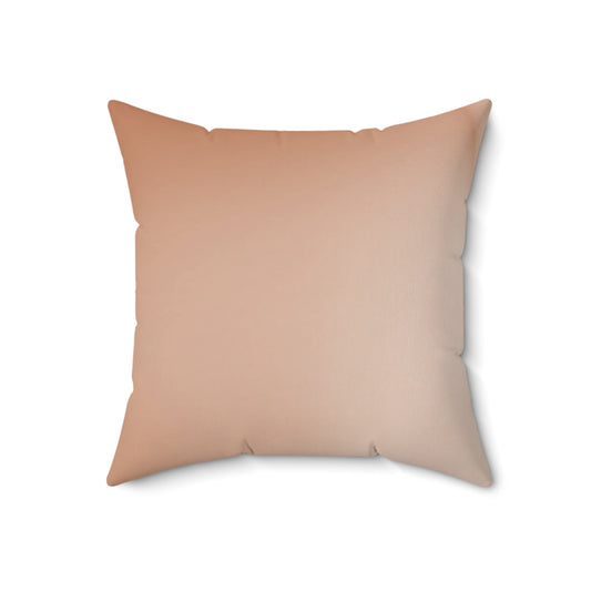 Soft Fade 18" x 18" Faux Suede Square Pillow