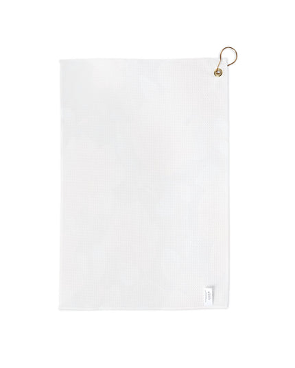 Orange Blossom Floral Bunch Golf Towel, 16" x 24"