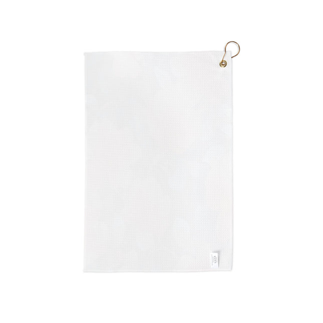 Orange Blossom Floral Bunch Golf Towel, 16" x 24"