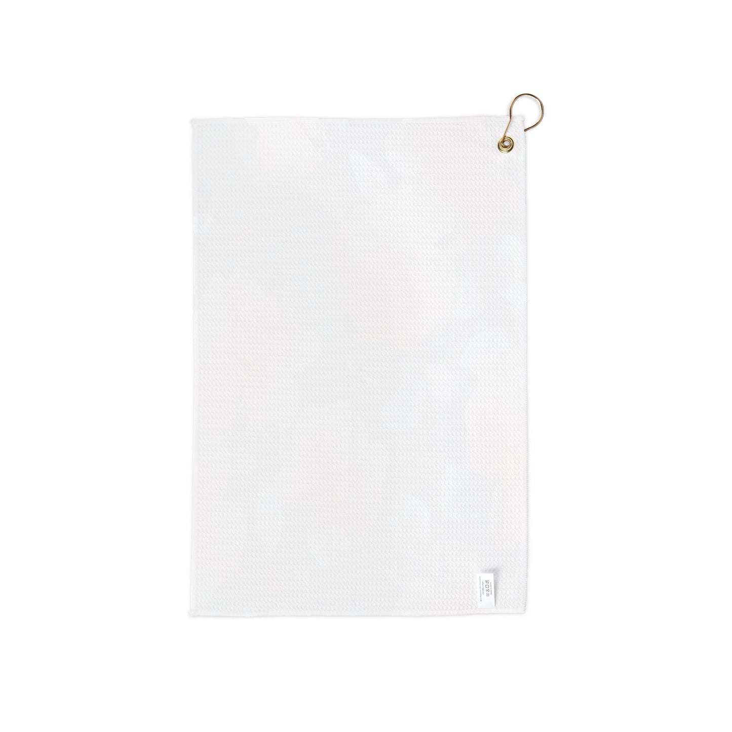 Orange Blossom Floral Bunch Golf Towel, 16" x 24"