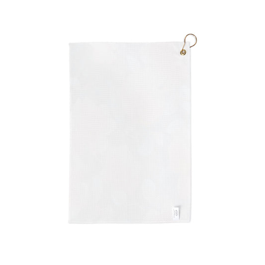 Orange Blossom Floral Bunch Golf Towel, 16" x 24"