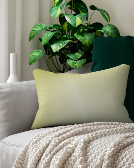 Lemon Fade Spun Polyester Lumbar Pillow, 20" x 14"