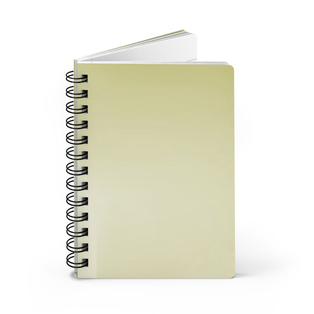 Lemon Fade Spiral Bound Journal, 5" x 7" 150 pages