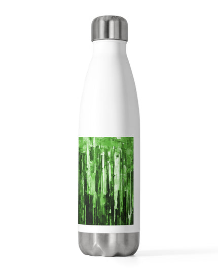 Striped Mint Pastel 20oz Insulated Water Bottle
