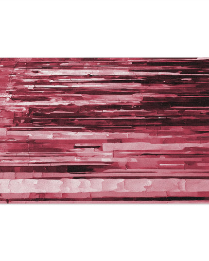 Striped Ruby Rally Towel, 11" x 18"