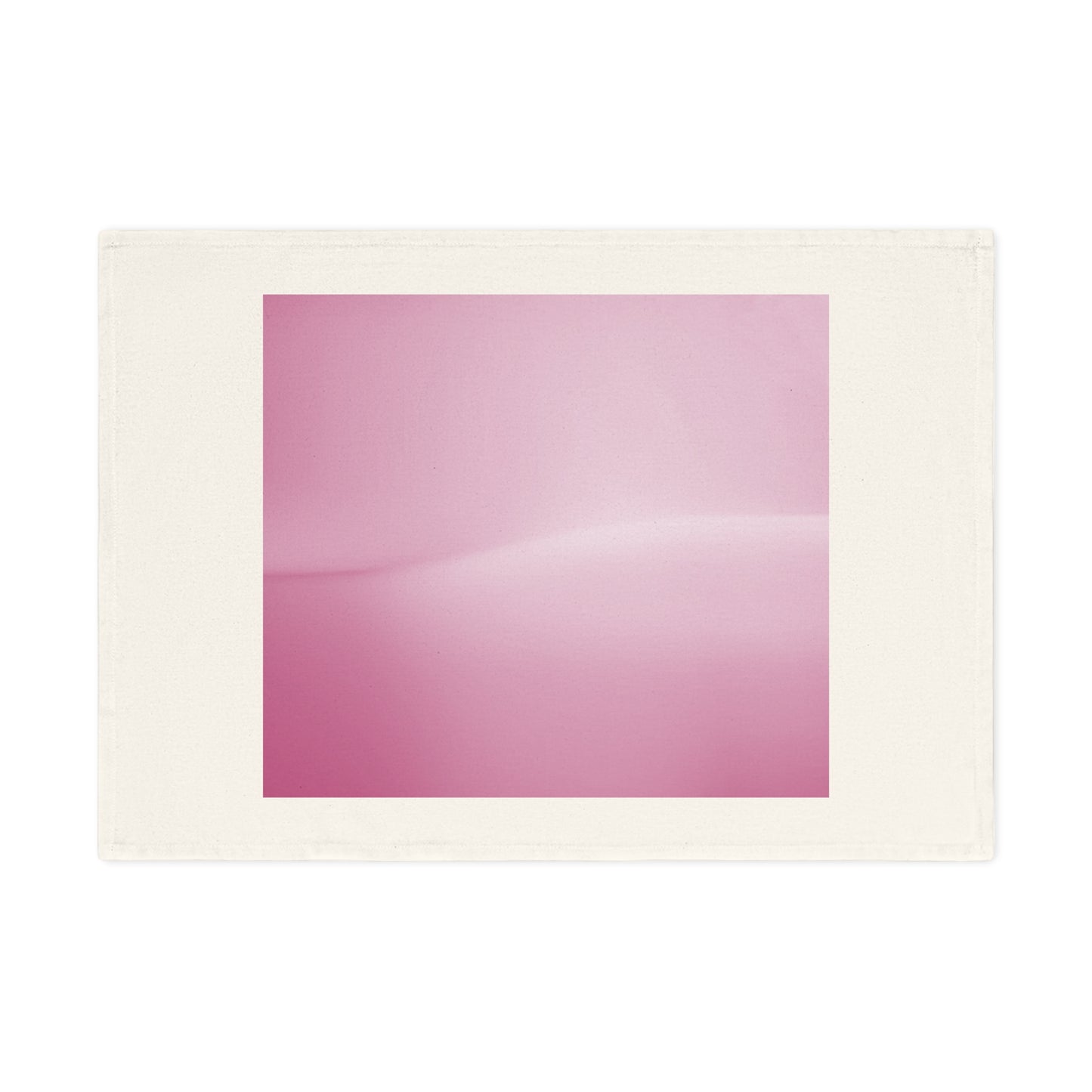 Pink Blush Fade 19.6" x 27.5" Cotton Tea Towel