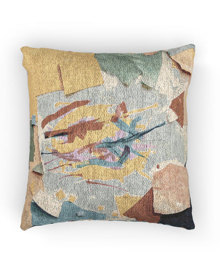 Alpha Paper Paint Woven Pillow, 17" x 18"