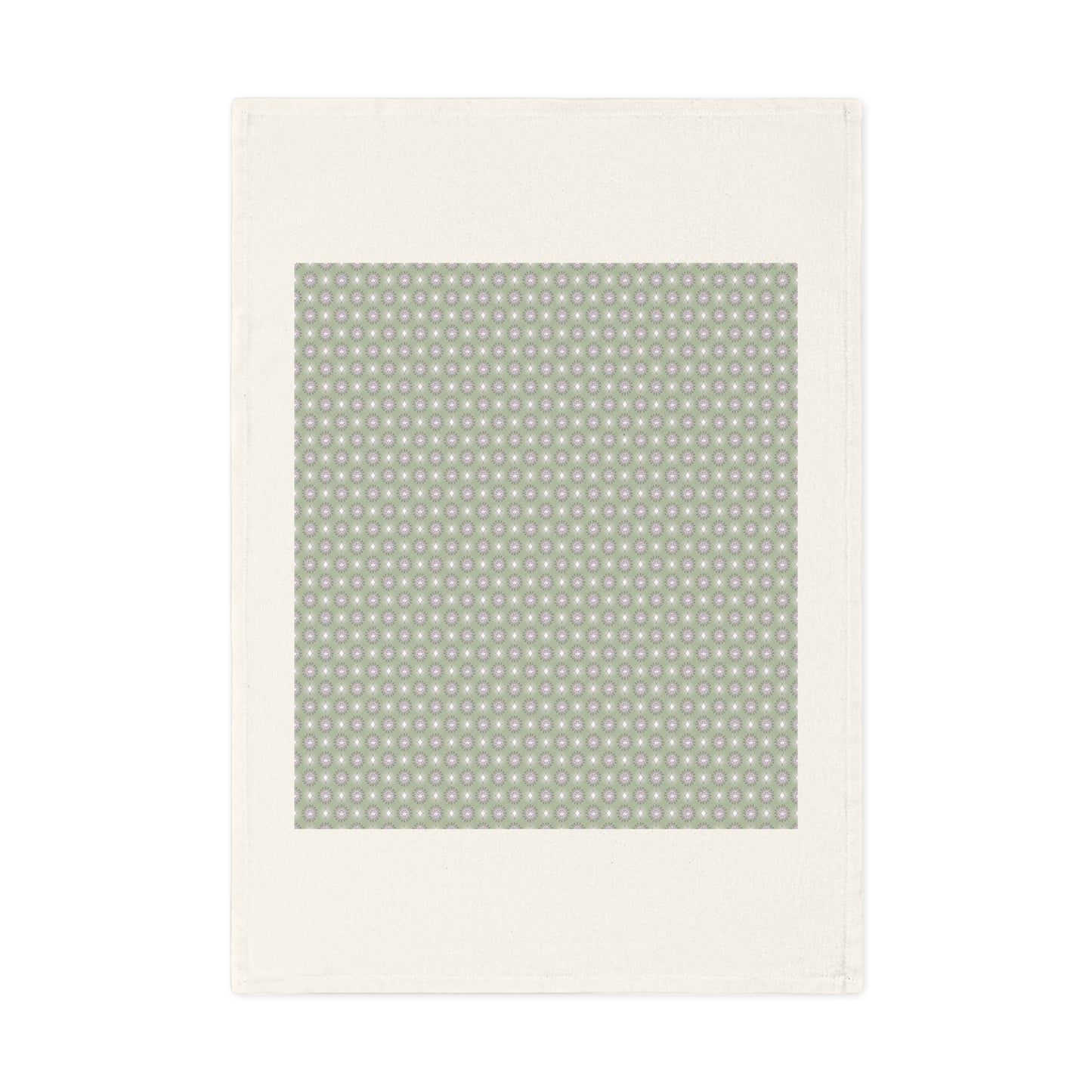 Olive Star-crossed Bodies Cotton Tea Towel 19.6" x 27.5"