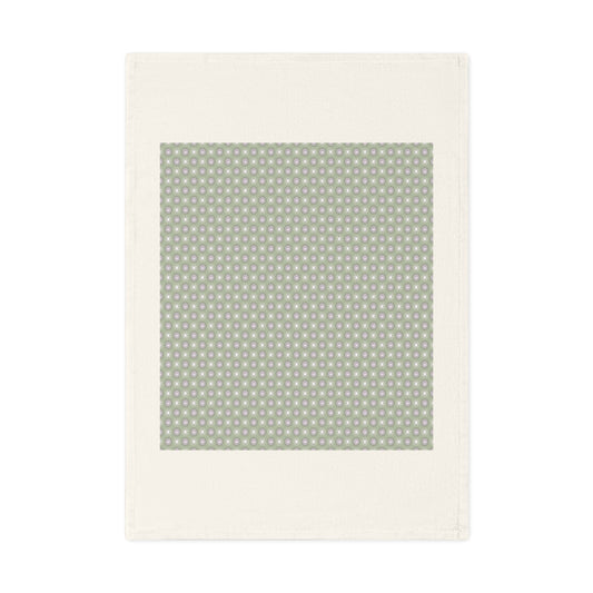 Olive Star-crossed Bodies Cotton Tea Towel 19.6" x 27.5"