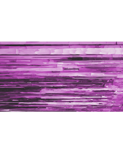 Striped Powder Lavender 30" x 60" Mink-Cotton Towel (50% polyester, 50% cotton)