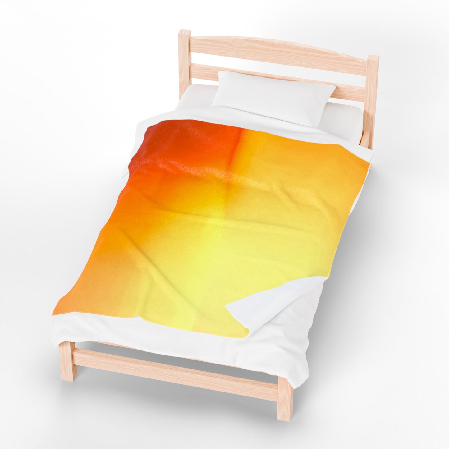 Phoenix Fade Velveteen Plush Blanket, 50" x 60"