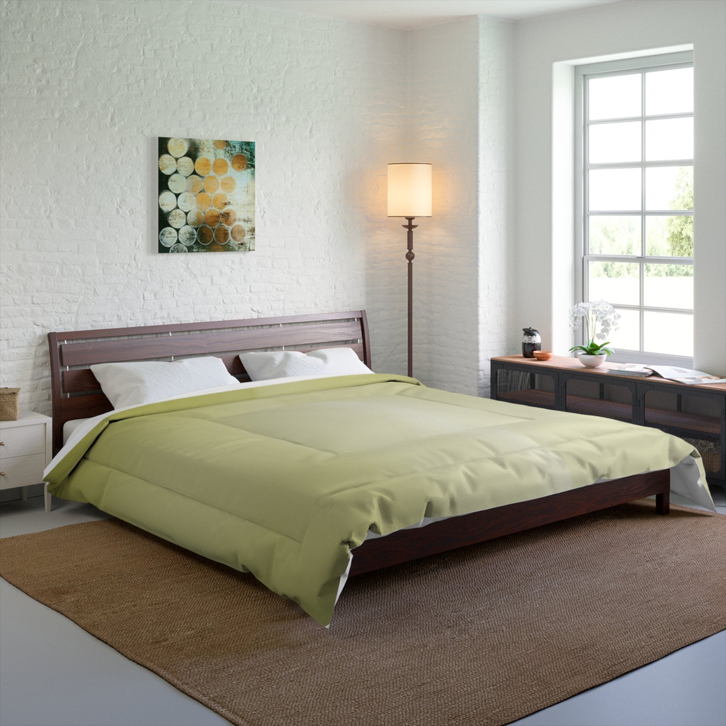 Lemon Fade 104" × 88" Comforter