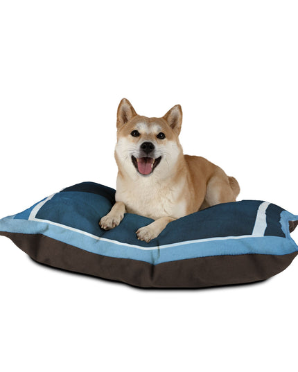 Blue Shadow 40" × 30" Pet Bed
