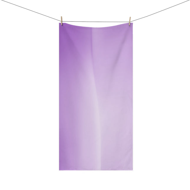 Soft Lavender Fade 30" x 60" Mink-Cotton Towel (50% polyester, 50% cotton)