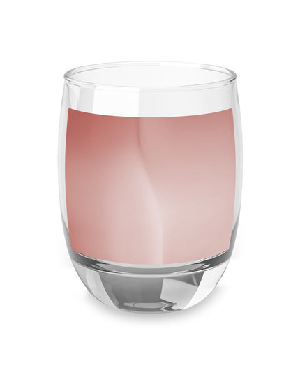 Rose Red Fade Whiskey Glass, 6 oz