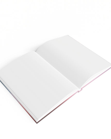 Gray Sea Pink Fog 5" x 7" Journal - 128 Blank pages