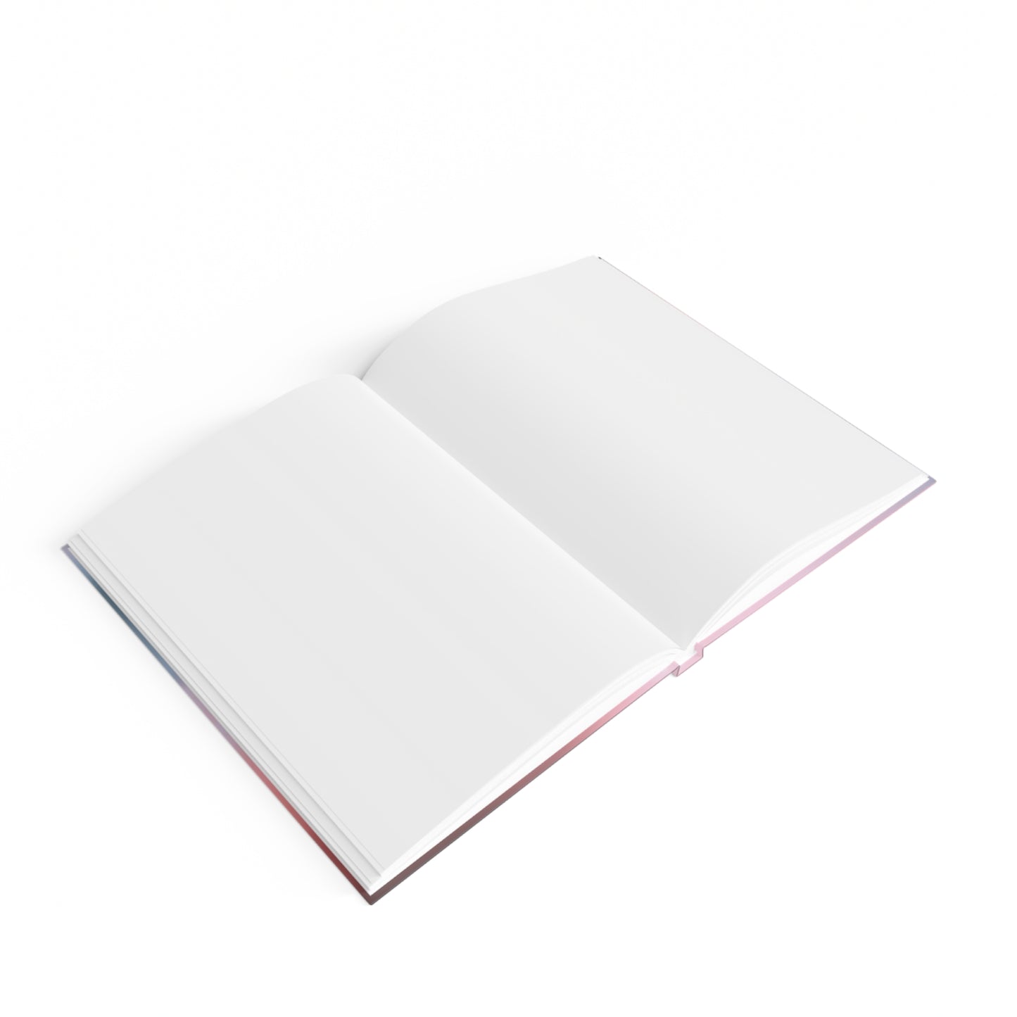 Gray Sea Pink Fog 5" x 7" Journal - 128 Blank pages