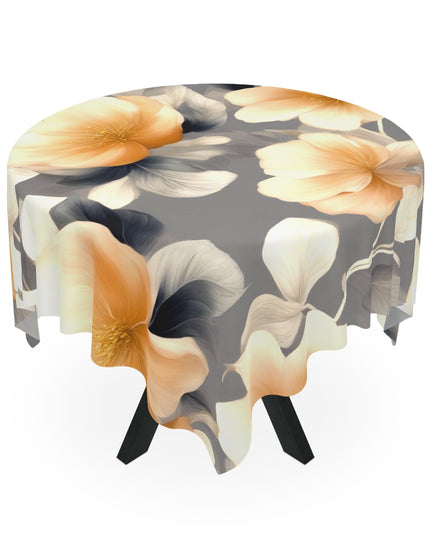 Soft Blossom Floral Bunch Tablecloth, 55" x 55"