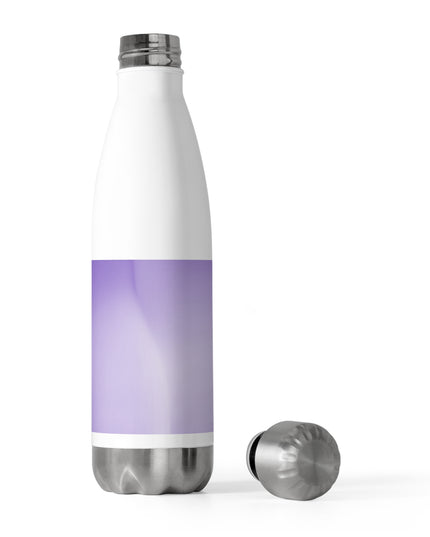Power Purple Fade 20oz Insulated White Water Bottle