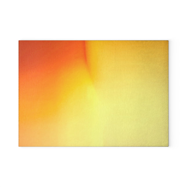 Phoenix Fade 8" x 11" Glass Cutting Board