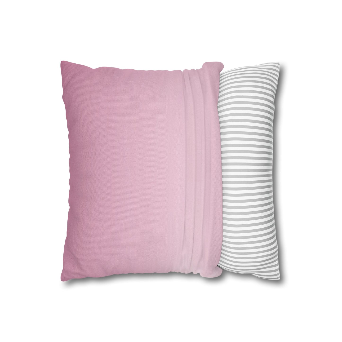 Pink Blush Fade Spun Polyester Square Pillowcase, 14" x 14"