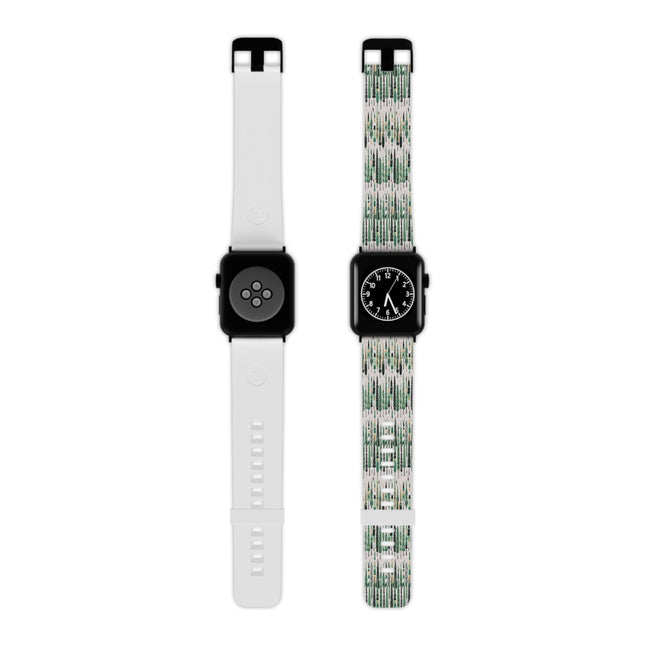 Mini Vintage Green Trees Watch Band for Apple Watch 8x.75/38-40mm/8x.75/42-44mm