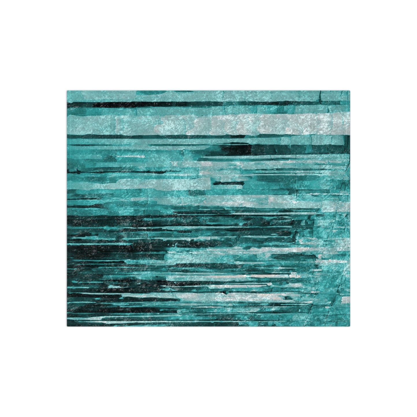 Striped TIf 50" x 60" Crushed Velvet Blanket