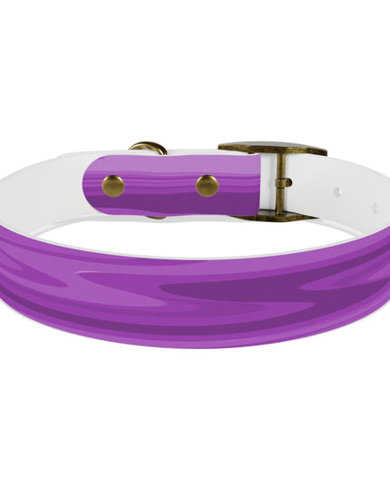 Wavey Purple Wavey Medium Dog Collar