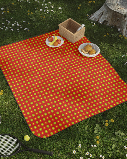 Late Evening Star-crossed Bodies Picnic Blanket, 61" × 51"