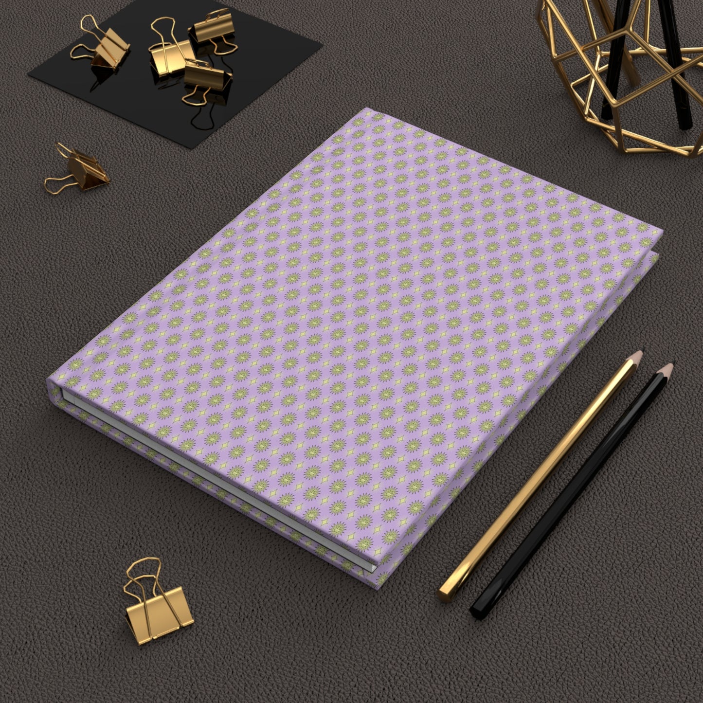 Magenta Star-crossed Bodies Hardcover Journal Matte with 150 lined pages, 5.75" x 8"