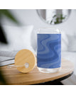 With lid and straw / 16oz