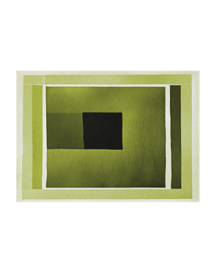 Lemon Shadow Outdoor Rug, 60" x 84"