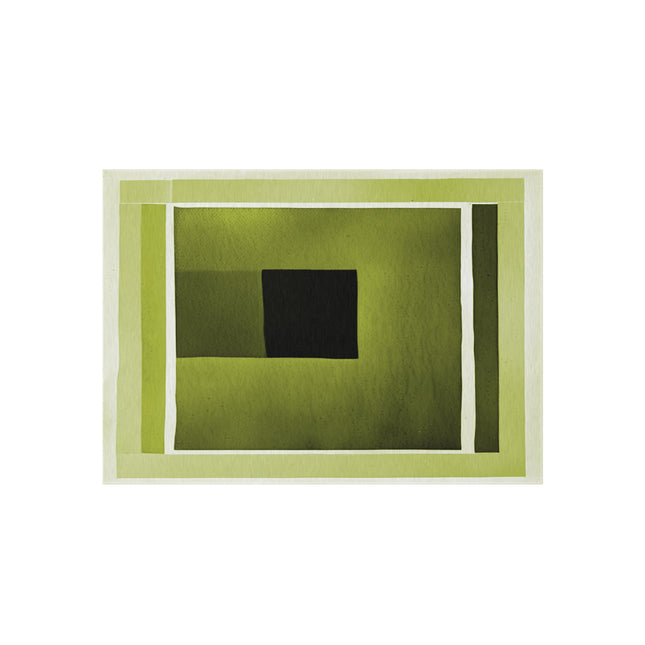 Lemon Shadow Outdoor Rug, 60" x 84"