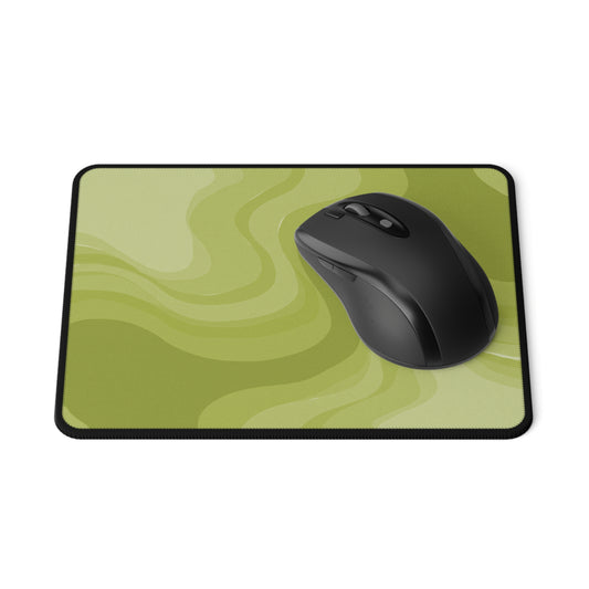 Lemon Wavey Non-Slip Gaming Mouse Pad, 9.5" X 8" Rectangle