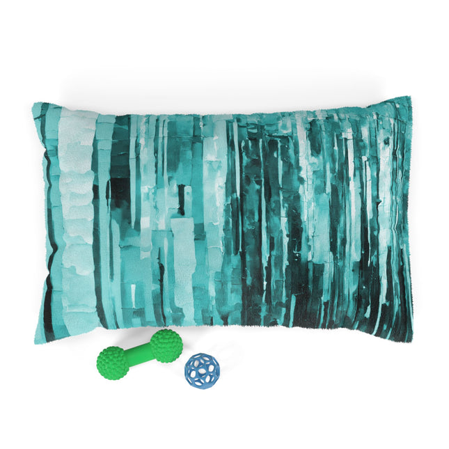 Striped Tif 28" × 18" Pet Bed