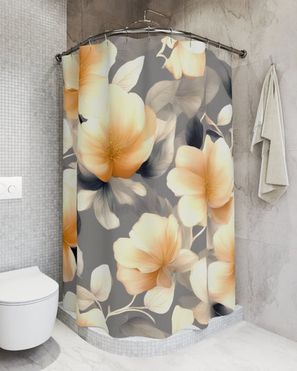 Soft Blossom Floral Bunch Shower Curtains, 71" x 74"