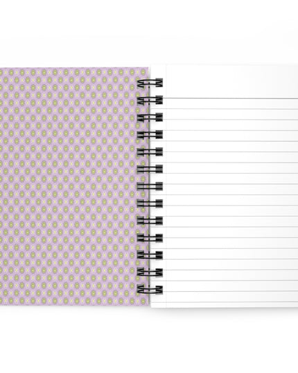 Magenta Star-crossed Bodies Spiral Bound Journal, 5" x 7" 150 pages