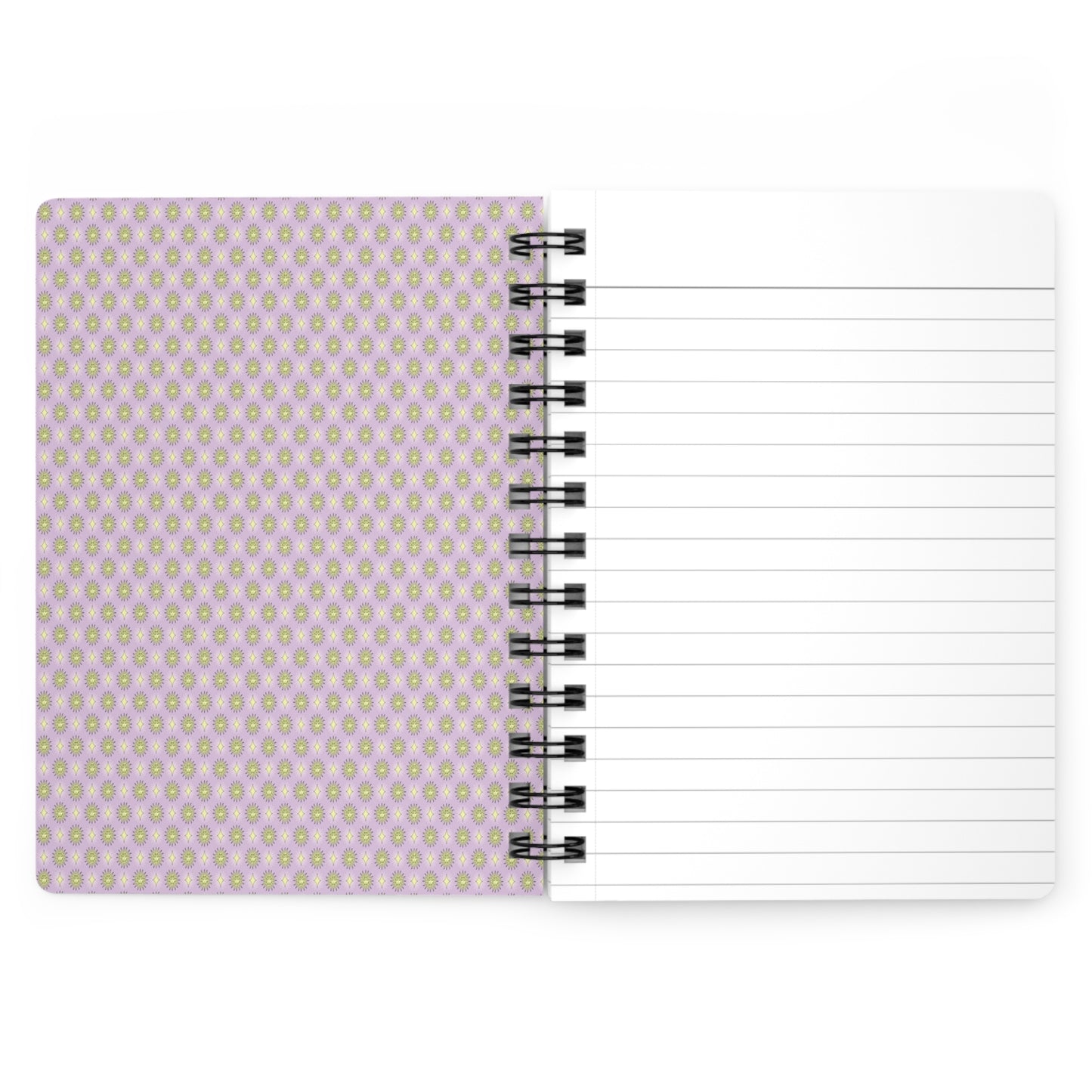 Magenta Star-crossed Bodies Spiral Bound Journal, 5" x 7" 150 pages