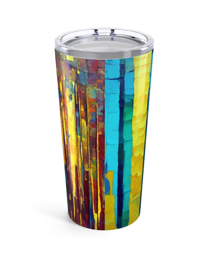 Striped Alpha Tumbler 20oz