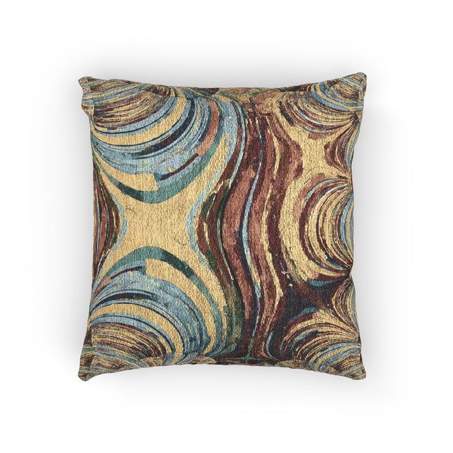 Uzi Spiral Alpha Woven Pillow, 17" x 18"