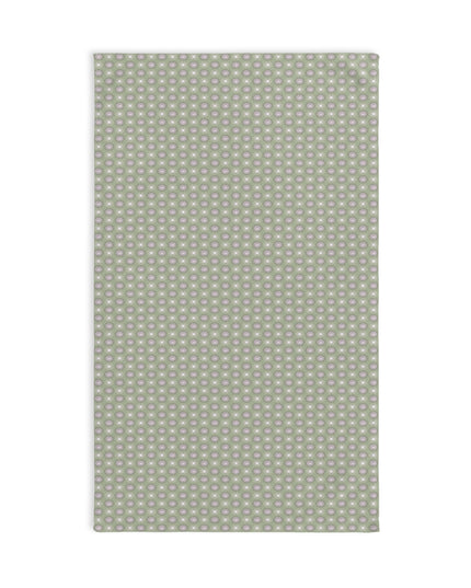 Olive Star-crossed Bodies Hand Towel, 16" x 28"