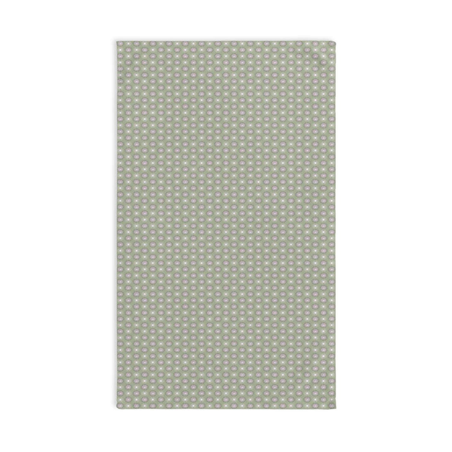 Olive Star-crossed Bodies Hand Towel, 16" x 28"