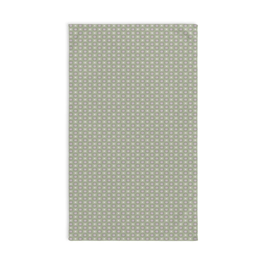 Olive Star-crossed Bodies Hand Towel, 16" x 28"