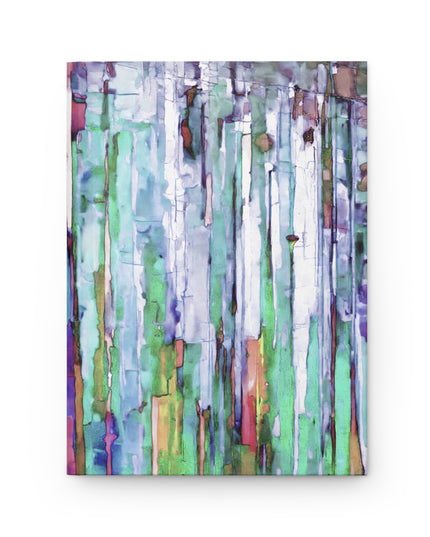 Striped Pastels 5.75" x 8" Hardcover Journal Matte with 150 lined pages