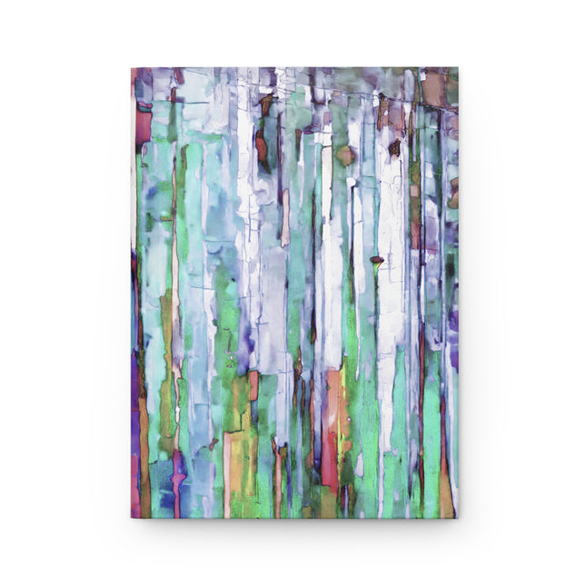 Striped Pastels 5.75" x 8" Hardcover Journal Matte with 150 lined pages