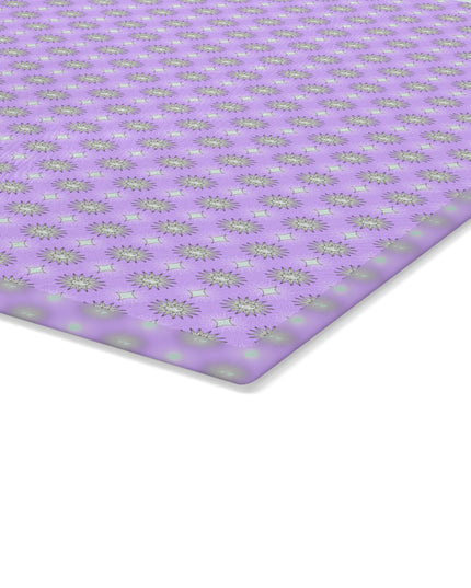 Lavender Star-crossed Bodies Glass Cutting Board, 11" x 15"